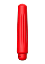 Vibrator Delia Luminous Red Bullet cu 10 viteze