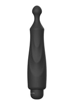 Vibrator luminos din silicon cu 10 viteze, negru