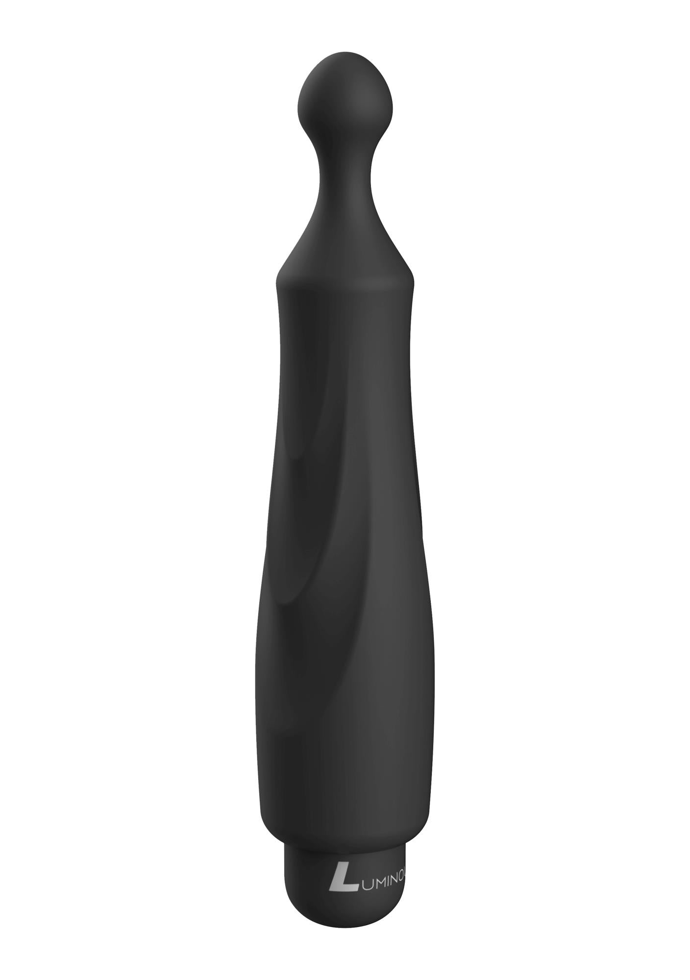 Vibrator luminos din silicon cu 10 viteze, negru