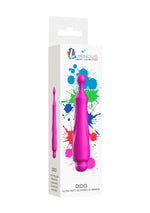 Vibrator luminos din silicon fuchsia cu 10 viteze