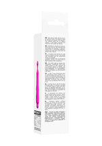 Vibrator luminos din silicon fuchsia cu 10 viteze