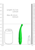 Vibrator Lyra Luminous Green Bullet cu 10 viteze