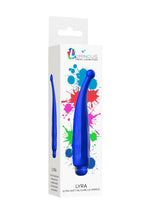 Vibrator luminos Lyra Blue Bullet cu 10 viteze