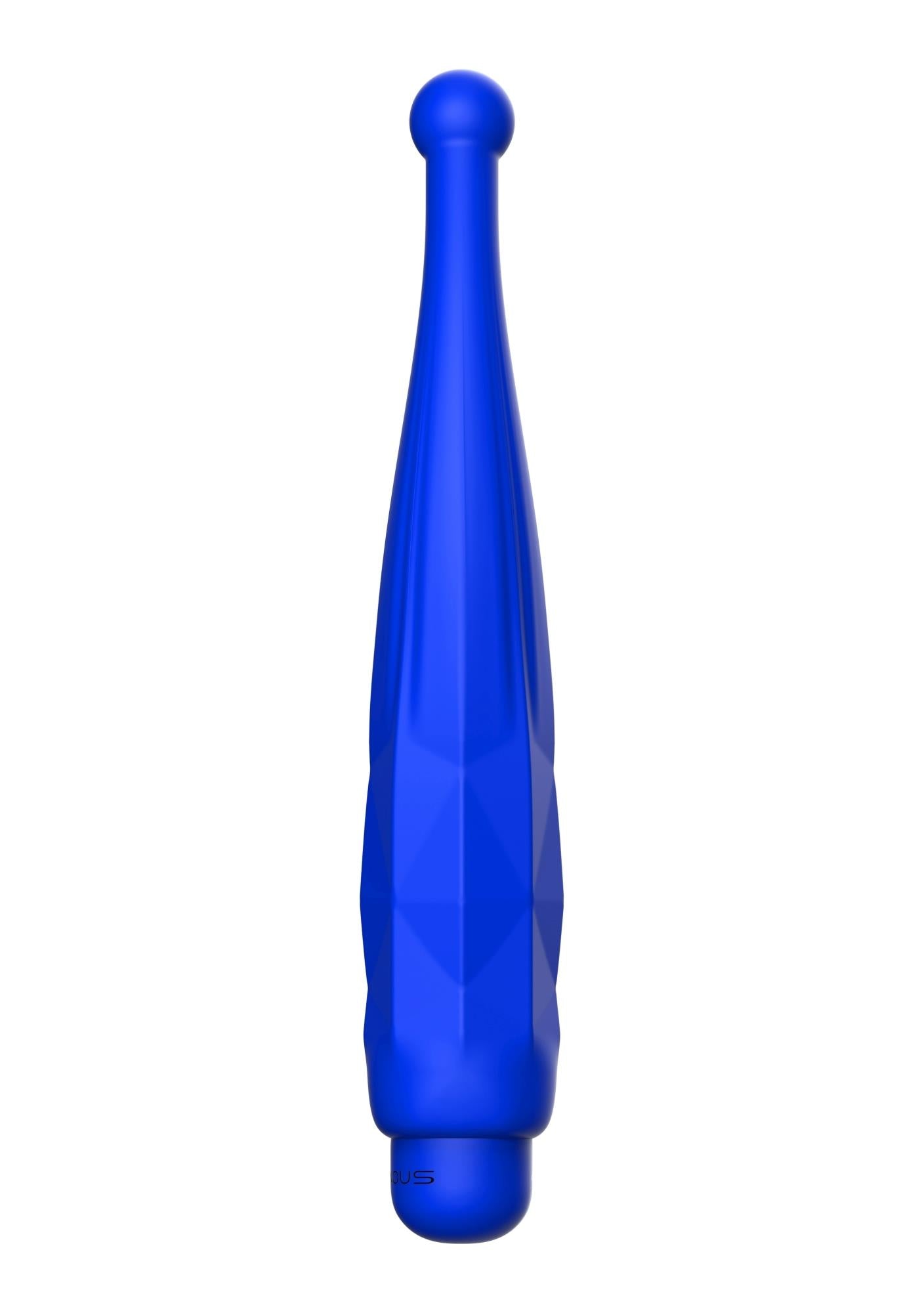 Vibrator luminos Lyra Blue Bullet cu 10 viteze