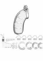 Cușcă de castitate ManCage Model 03 Transparentă 4,5 Inch