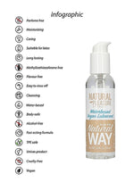 Lubrifiant vegan pe bază de apă Natural Pleasure 150 ml