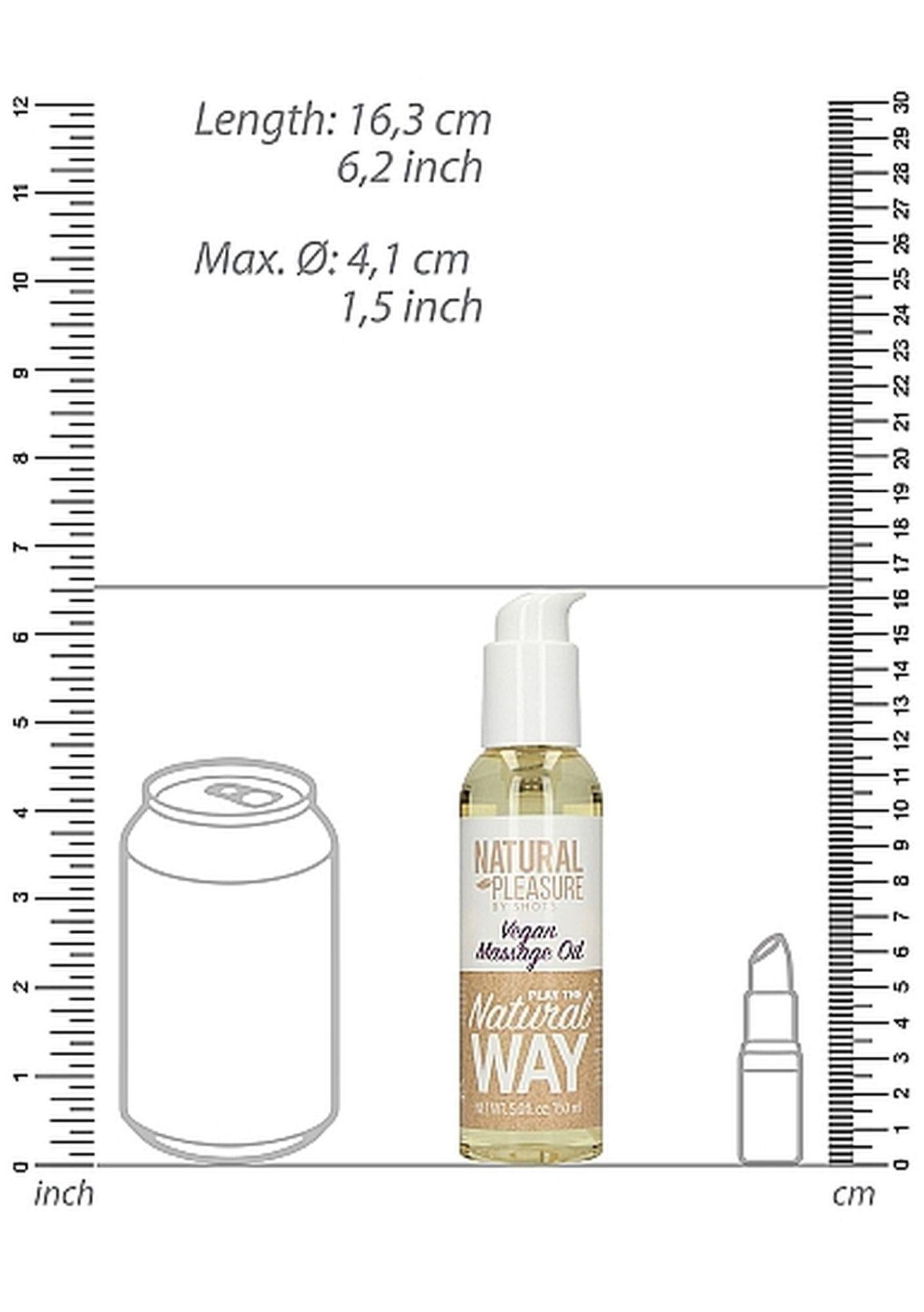Ulei de masaj vegan Natural Pleasure 150 ml