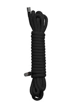 Frânghie japoneză Ouch din nailon, neagră, 10 m