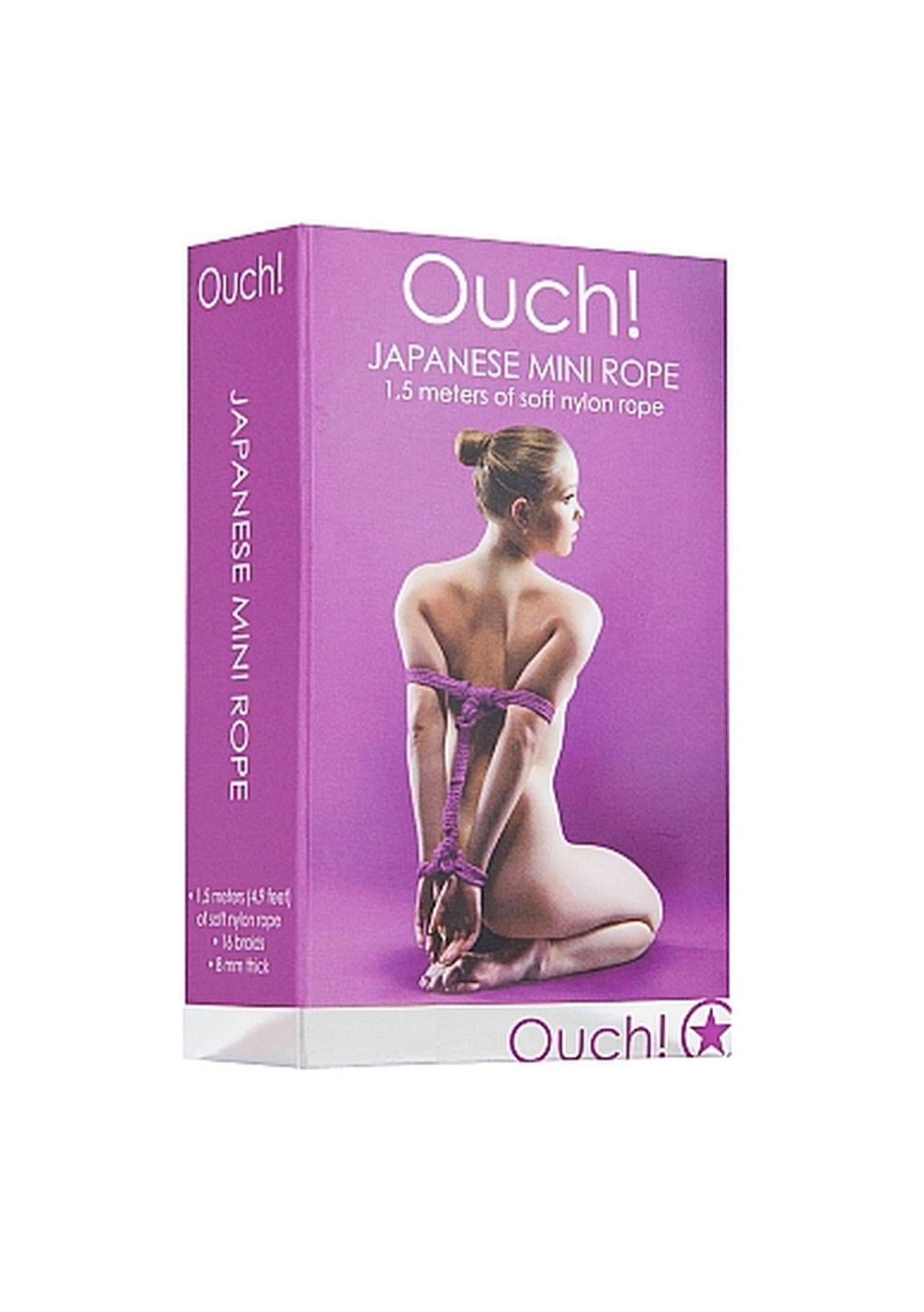 Cordon japonez mini nailon Ouch violet 1.5m