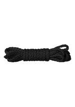 Frânghie Kinbaku Ouch! Mini, 1,5 m, nailon negru, 6 mm