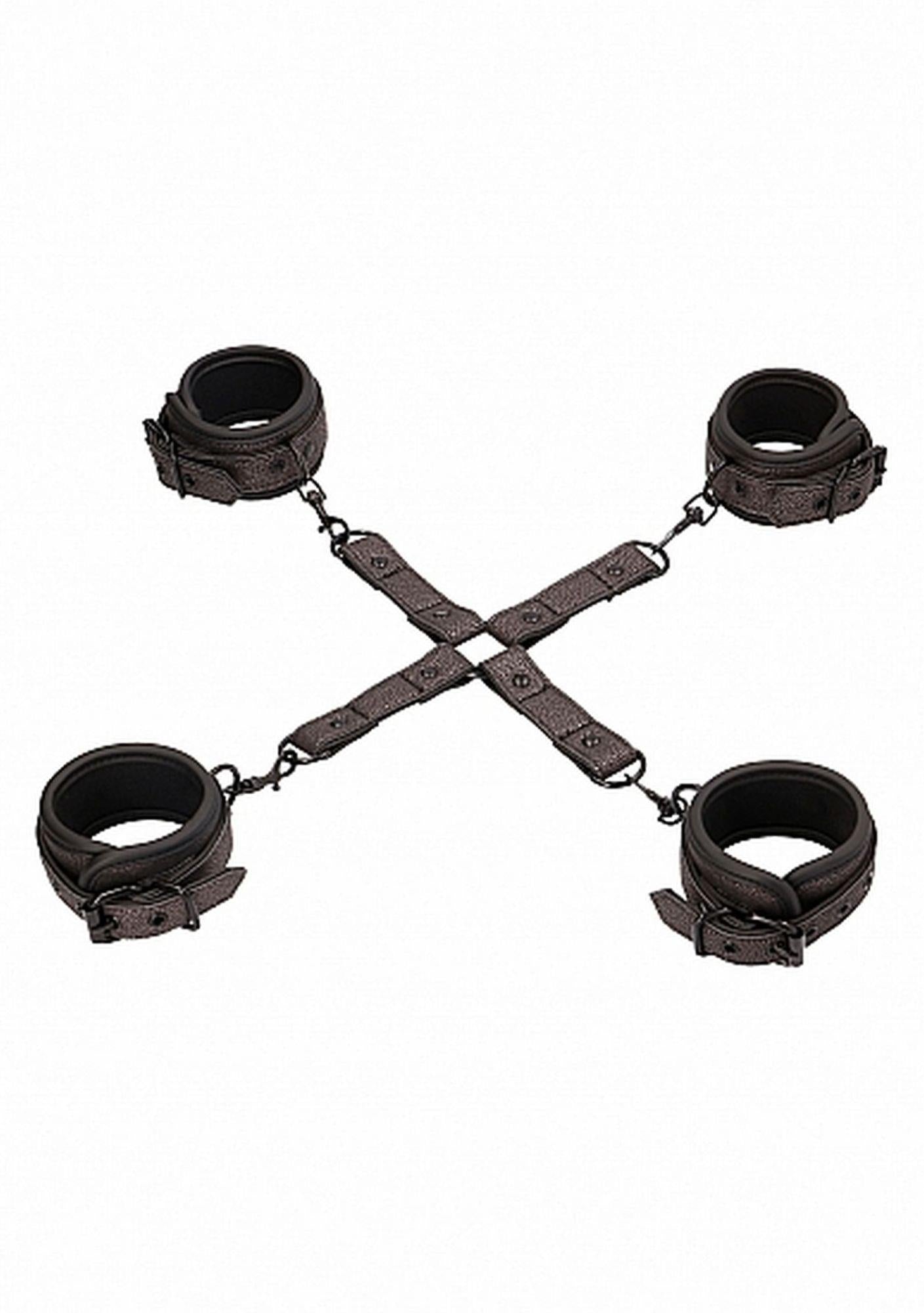 Set de cravate gri elegante Ouch