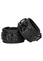 Cătușe reglabile Ouch Luxury, negre