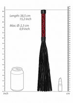 Ouch Luxury Whip Burgundy 38,5 cm