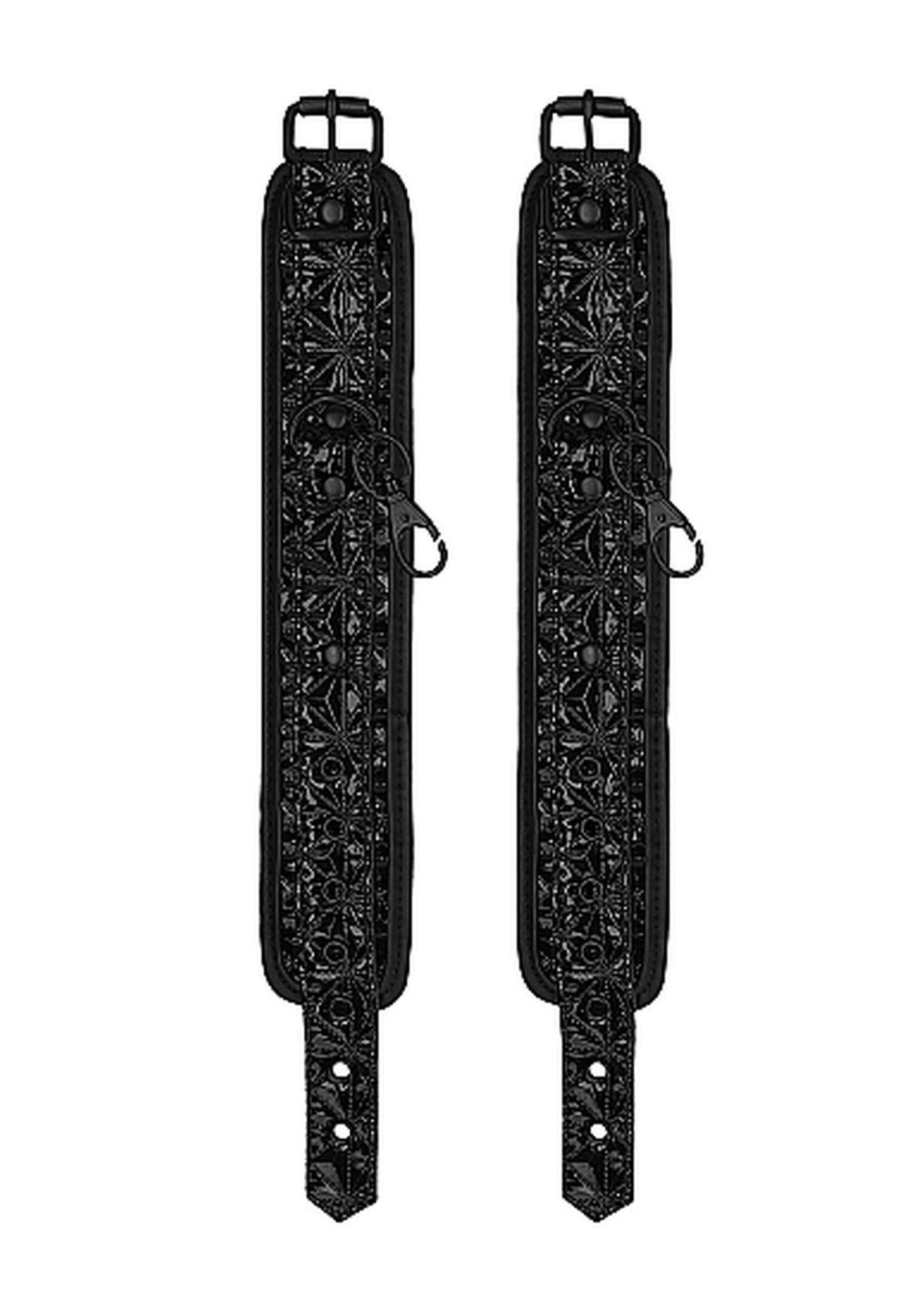 Orteză de gleznă Ouch!, metal negru, 40 cm
