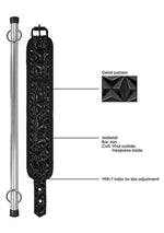 Orteză de gleznă Ouch!, metal negru, 40 cm