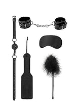 Kit de Bondage Ouch Introductory Kit 4 Negru