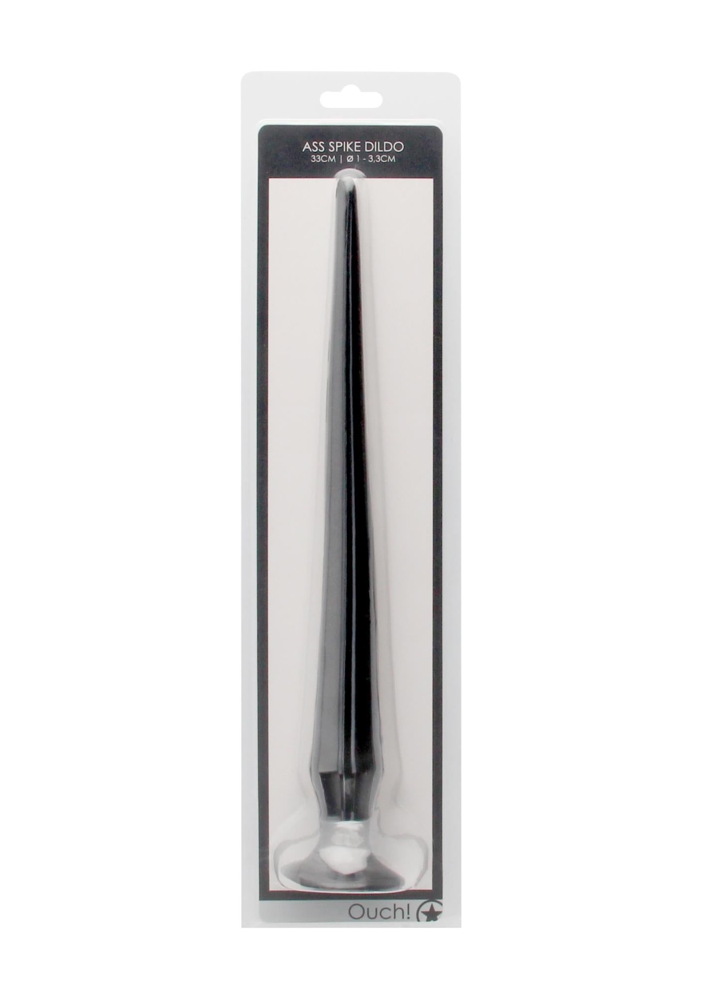 Dildo anal Ouch Ass Spike 33 cm negru