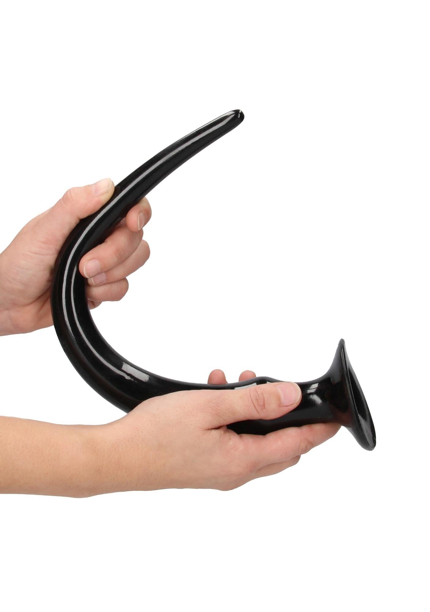 Dildo anal cu țepi Ouch 42 cm negru