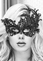 Mască de ochi Ouch Royal Lace, neagră