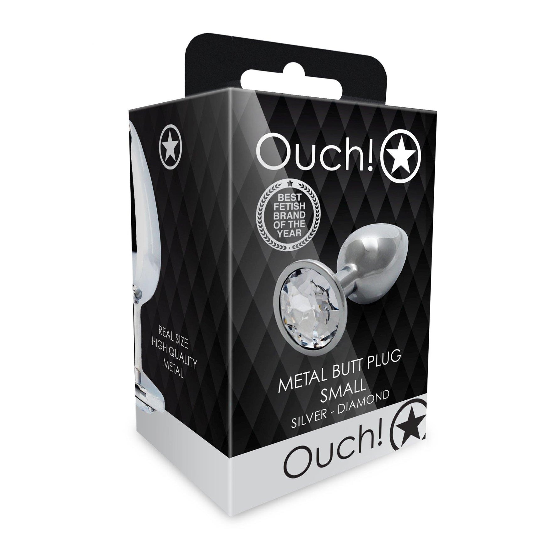 Plug anal Ouch Jewel mic 6 cm