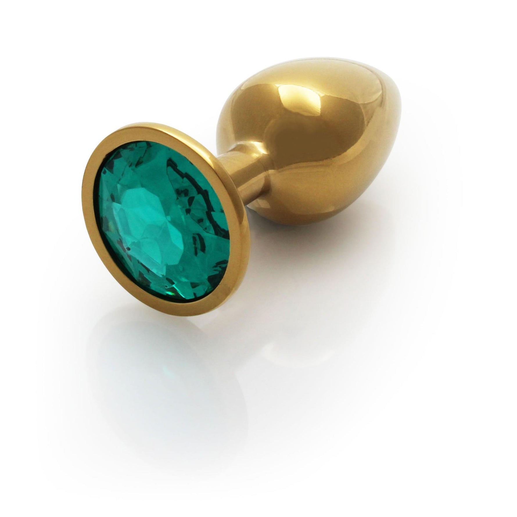 Plug anal Ouch Gold Jewel mic, 6 cm