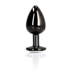 Dop anal cu bijuterie rotundă Ouch mic din aluminiu 6 cm