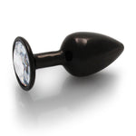 Dop anal cu bijuterie rotundă Ouch mic din aluminiu 6 cm