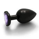 Dop anal mare din aluminiu, Heart Gem, Au!, 8 cm