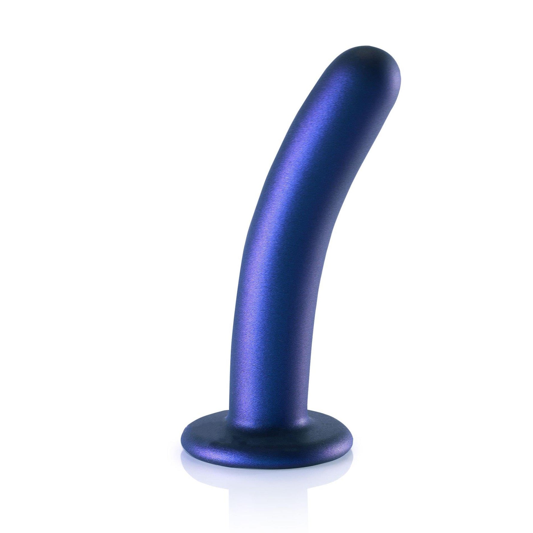 Dildo din silicon pentru punctul G, 14,5 cm, cu ventuză
