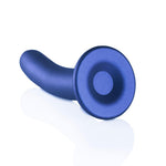 Dildo din silicon pentru punctul G, 14,5 cm, cu ventuză