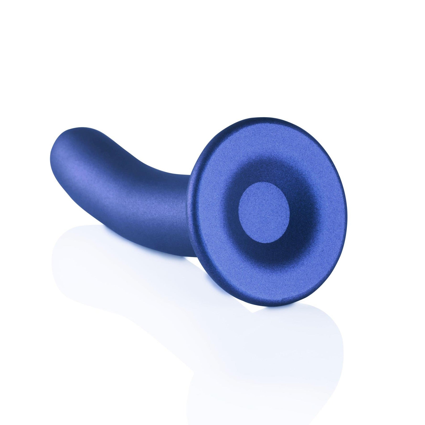 Dildo din silicon pentru punctul G, 14,5 cm, cu ventuză