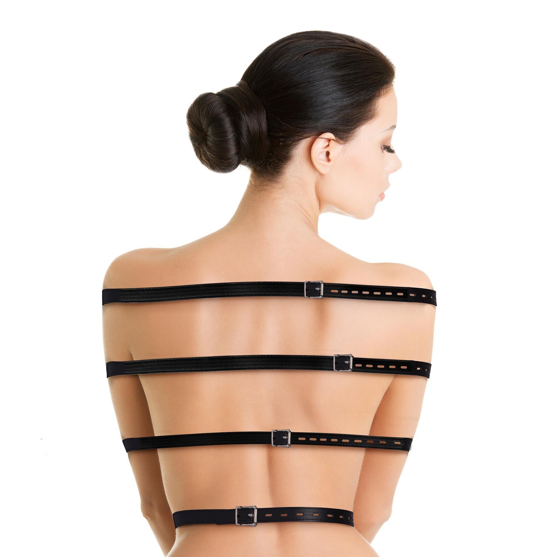 Au! 7 restricții de bondage pentru tot corpul, reglabile, din piele PU