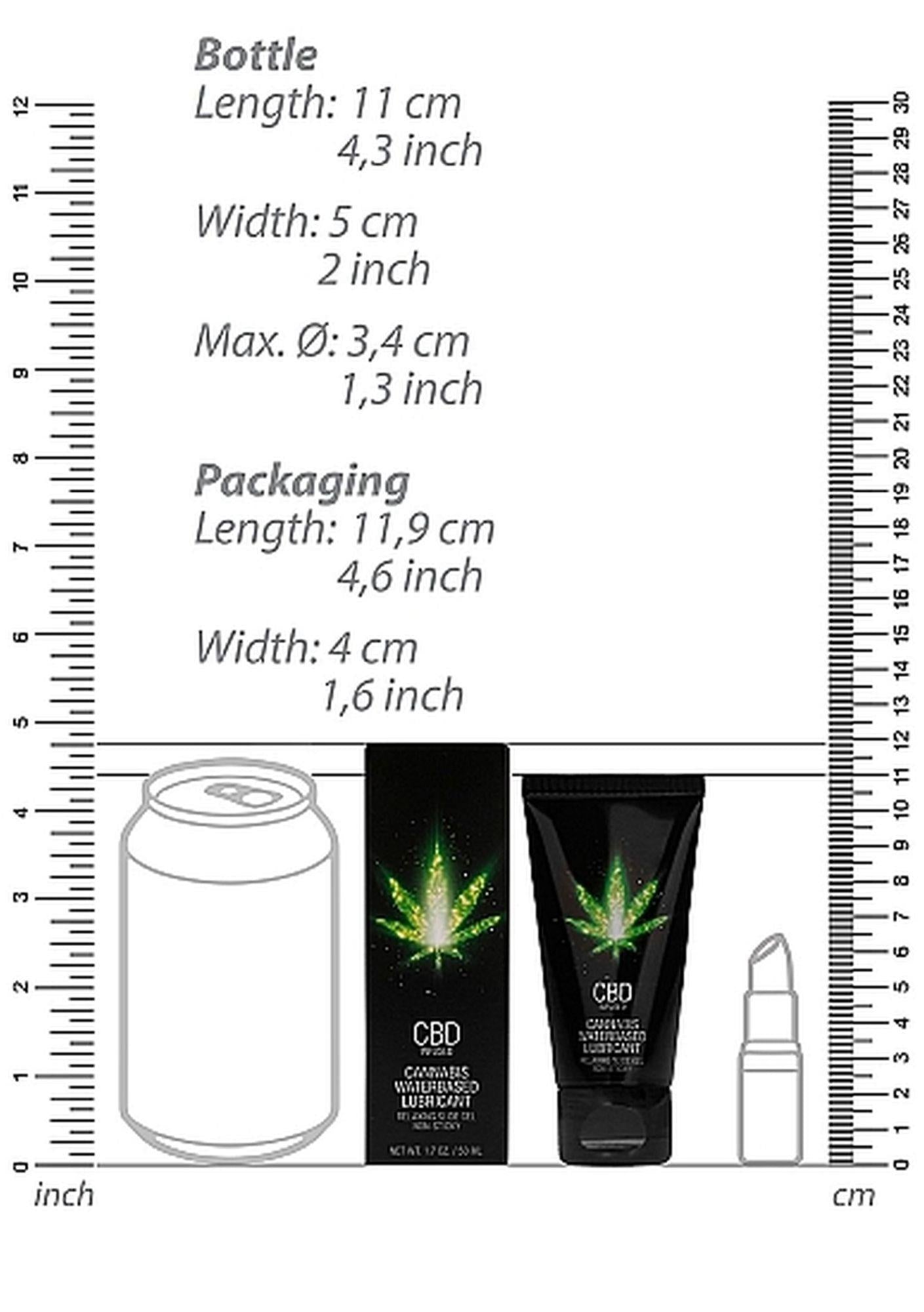 Lubrifiant CBD pe bază de apă Pharmquests 50ml
