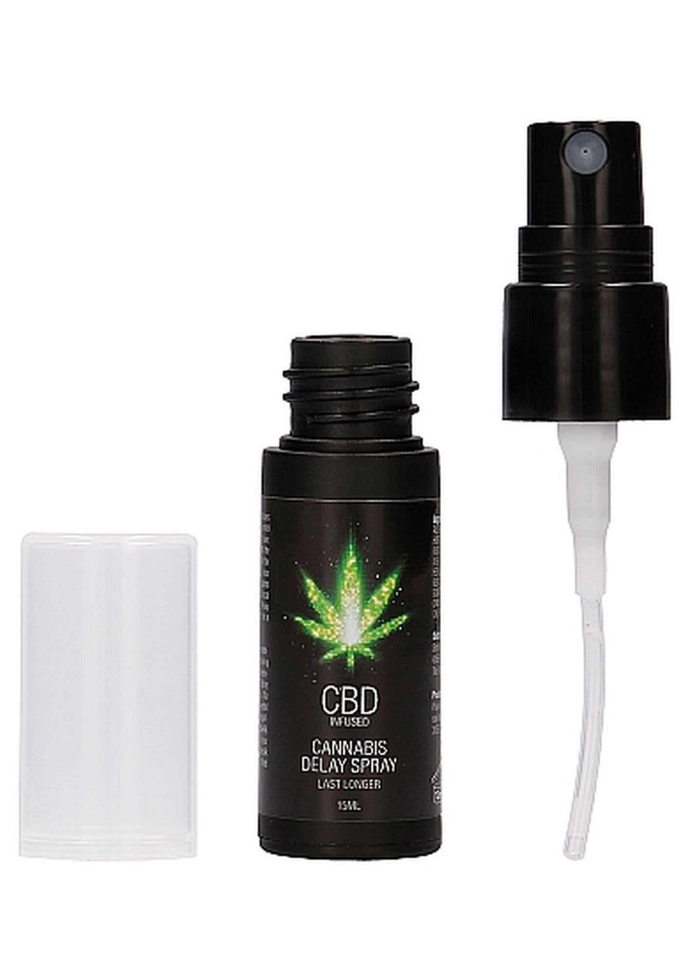 Spray de întârziere cu CBD și Cannabis Pharmquests 15ml