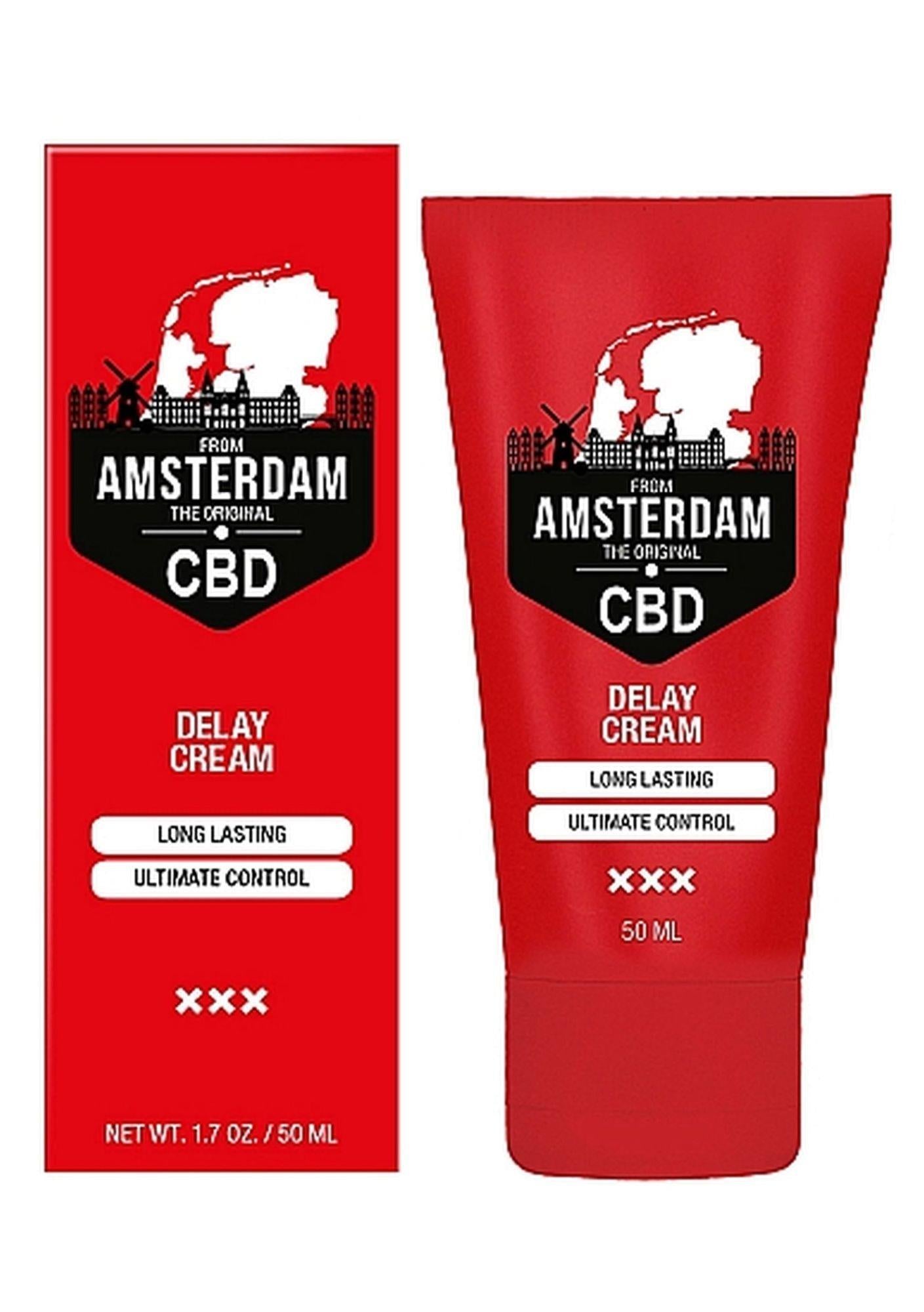Cremă de întârziere cu CBD Originală de la Amsterdam Pharquests 50 ml