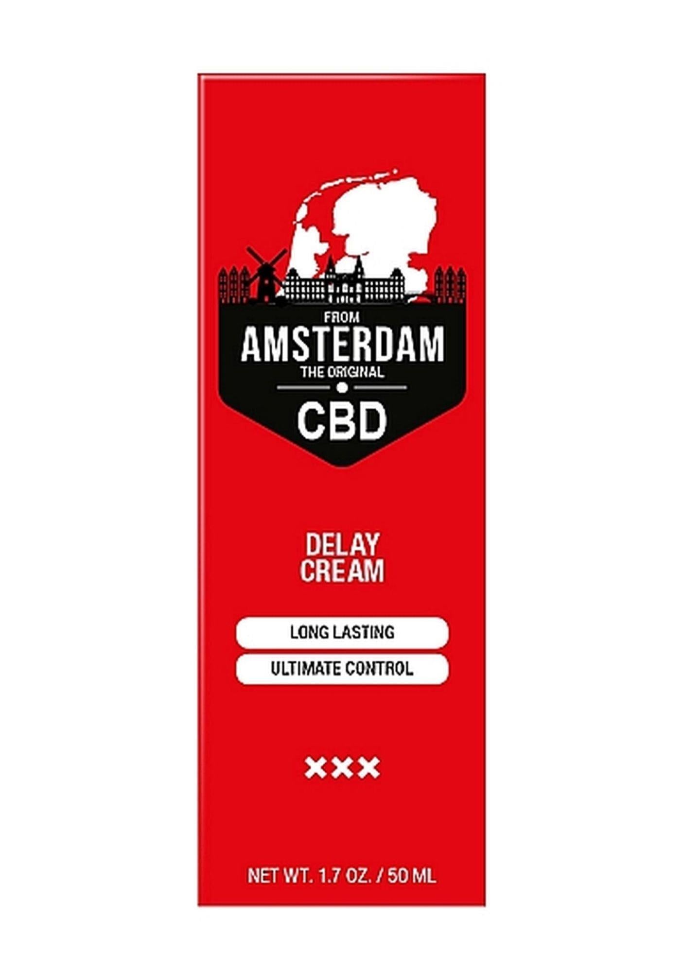 Cremă de întârziere cu CBD Originală de la Amsterdam Pharquests 50 ml