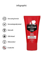 Cremă de întârziere cu CBD Originală de la Amsterdam Pharquests 50 ml