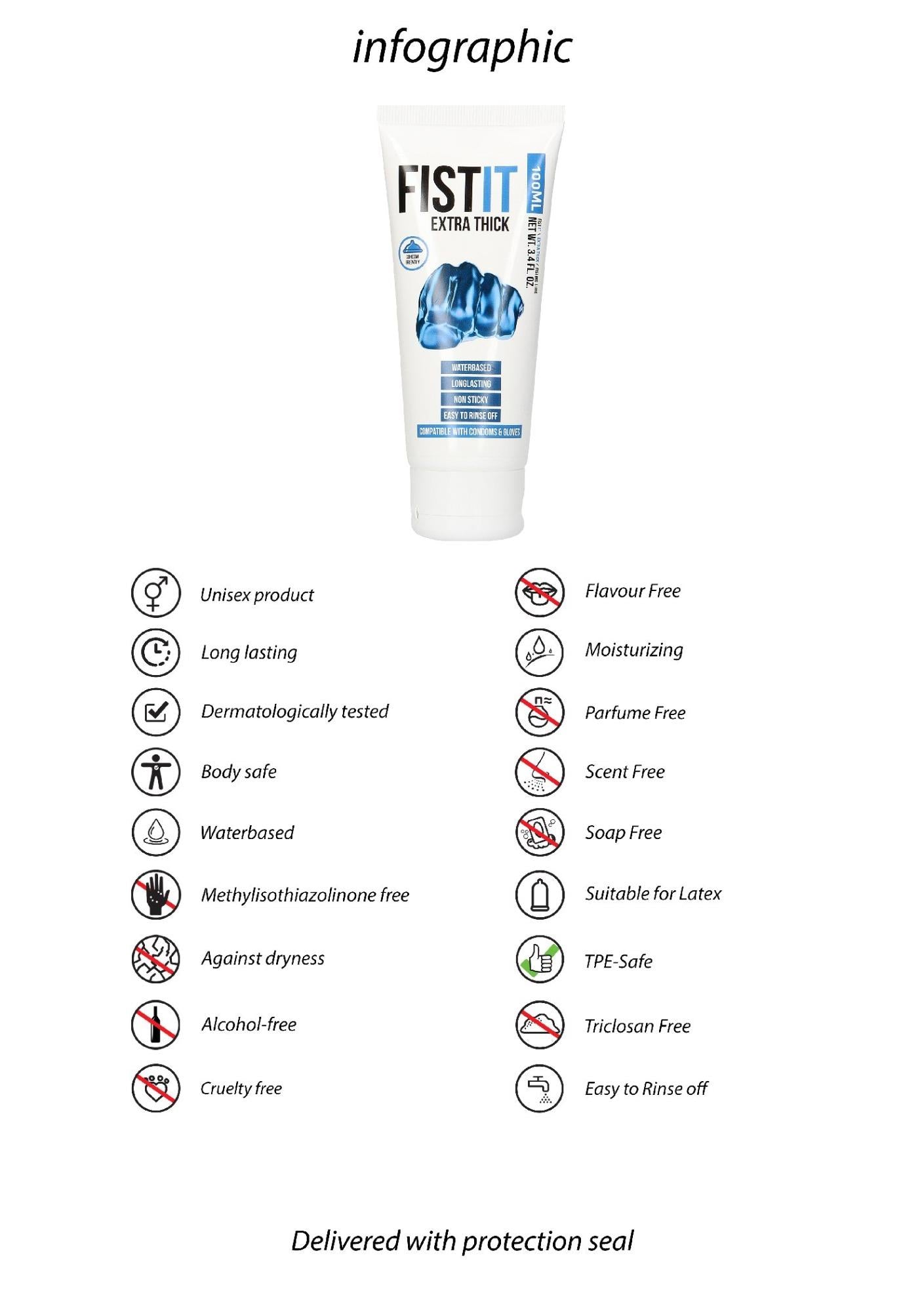 Gel pentru fisting Fist It Extra Thick 100 ml