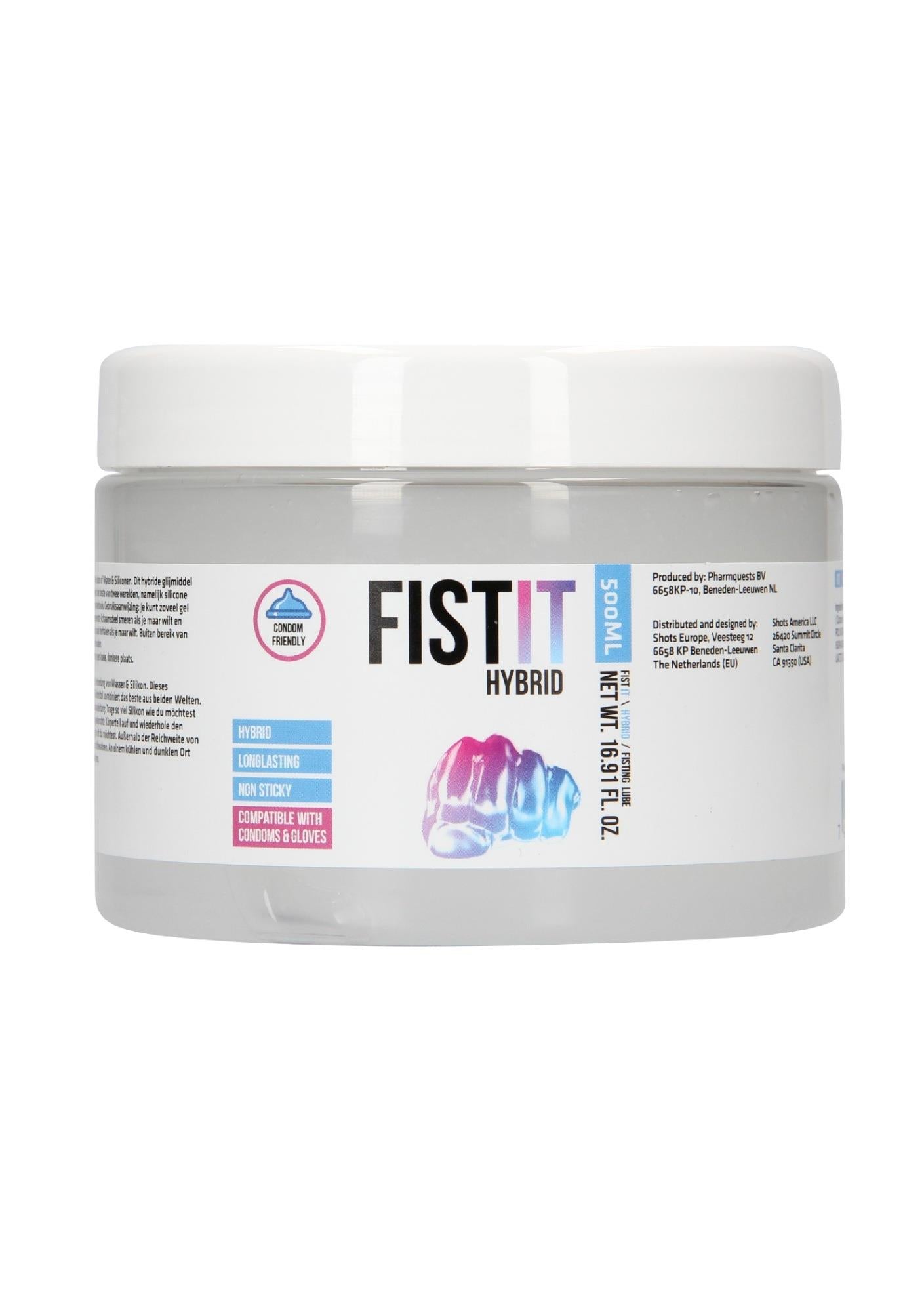 Lubrifiant hibrid pentru fisting Fist It 500 ml