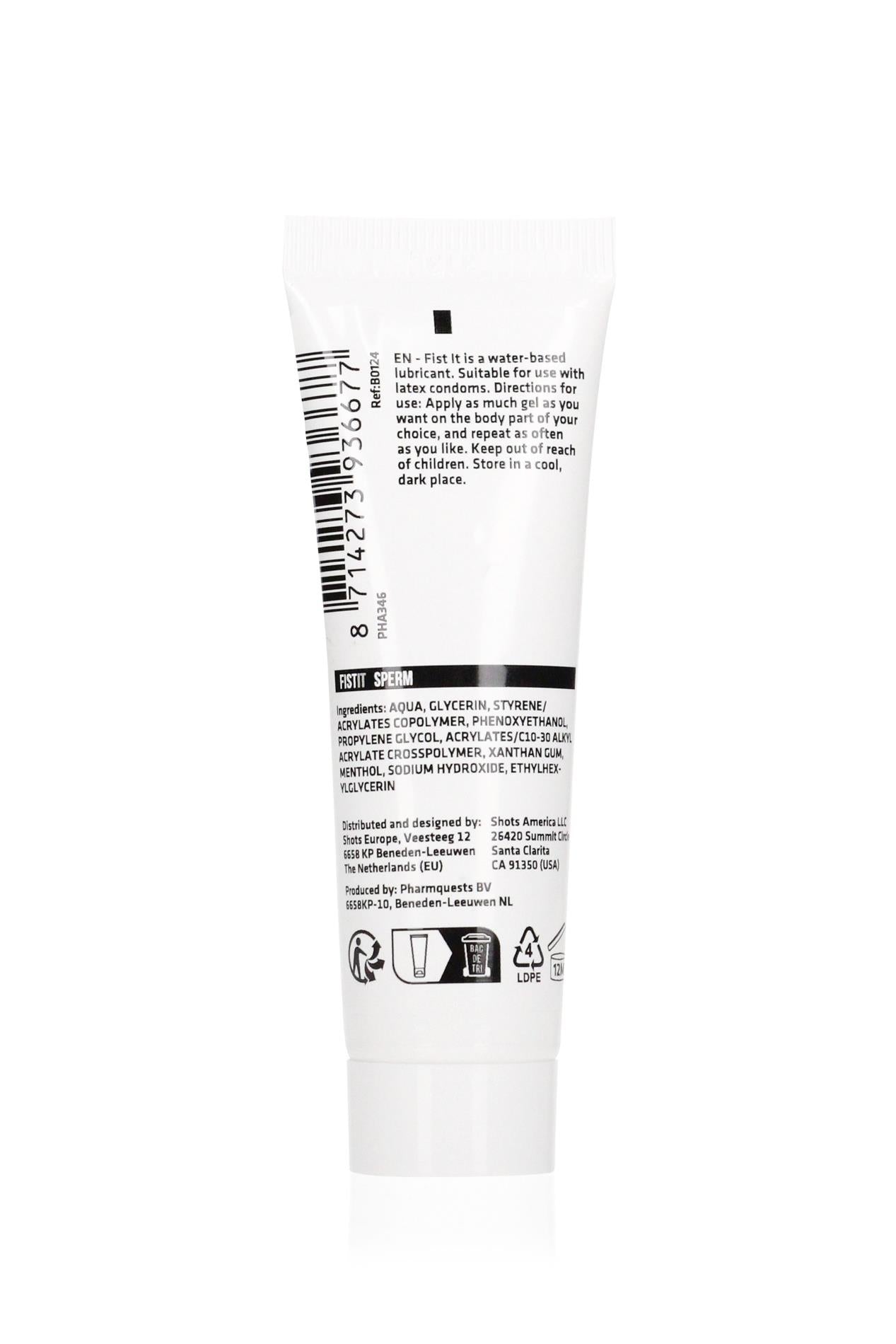 Lubrifiant Sperm Like Fist It 25 ml