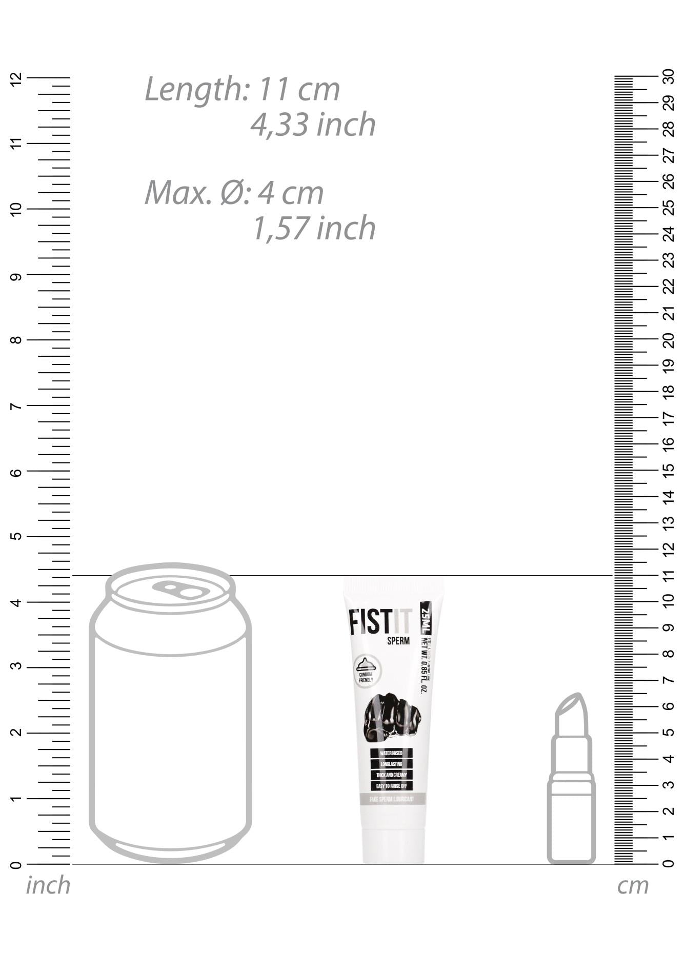 Lubrifiant Sperm Like Fist It 25 ml