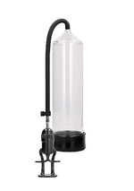 Pompă de penis Pumped Deluxe pentru începători, transparentă, 23 cm