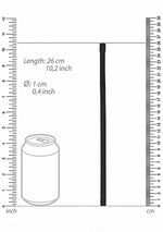 Pompă de penis Pumped Elite pentru începători, neagră, 23 cm