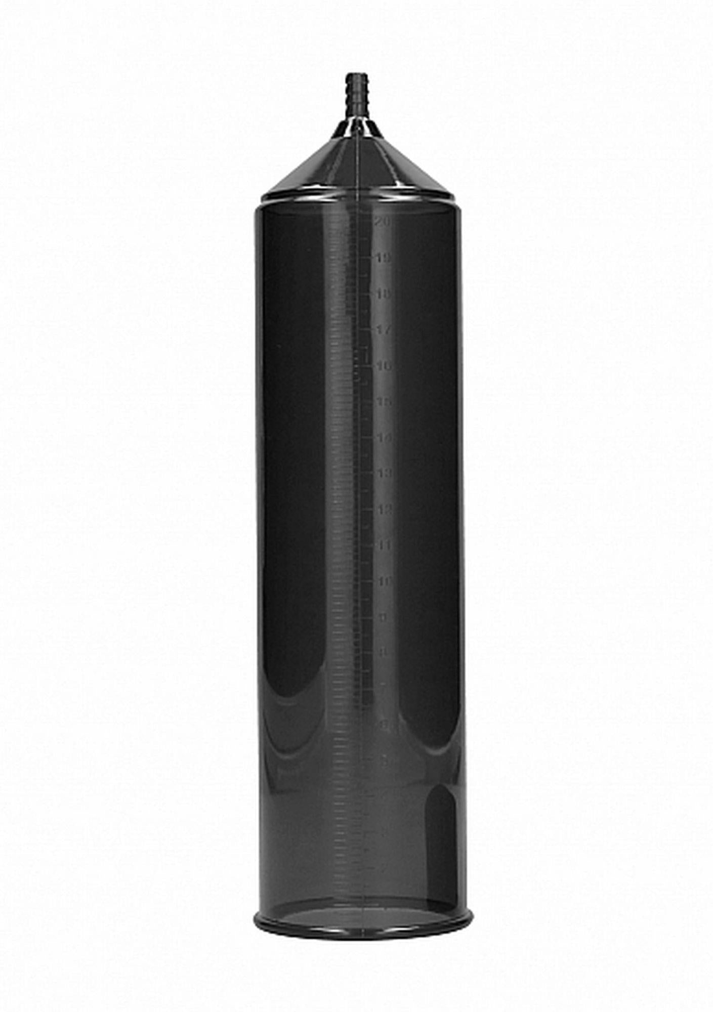 Pompă de penis Pumped Elite pentru începători, neagră, 23 cm