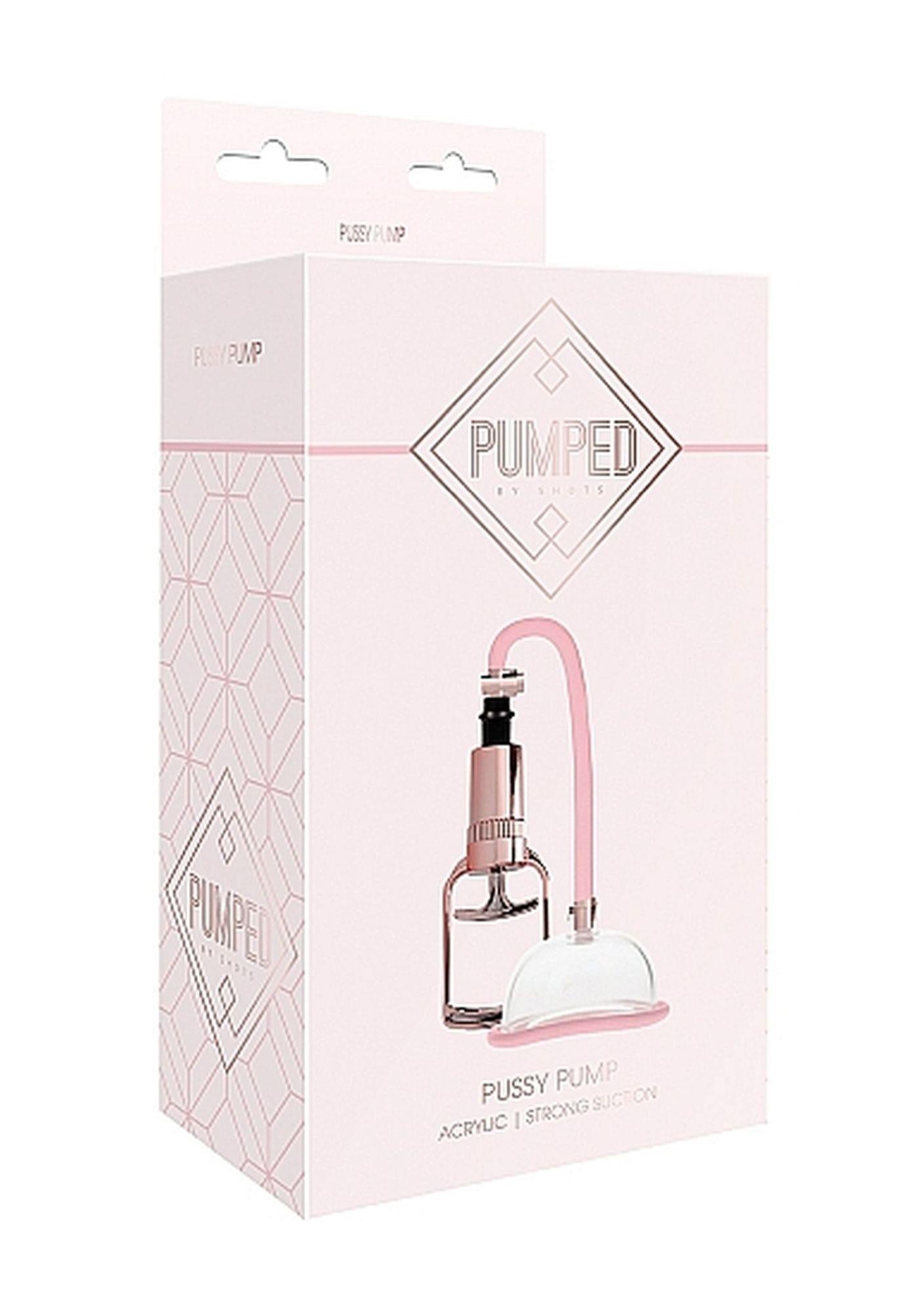 Pompă vaginală cu pompare Rose Gold