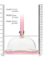 Pompă vaginală cu pompare Rose Gold