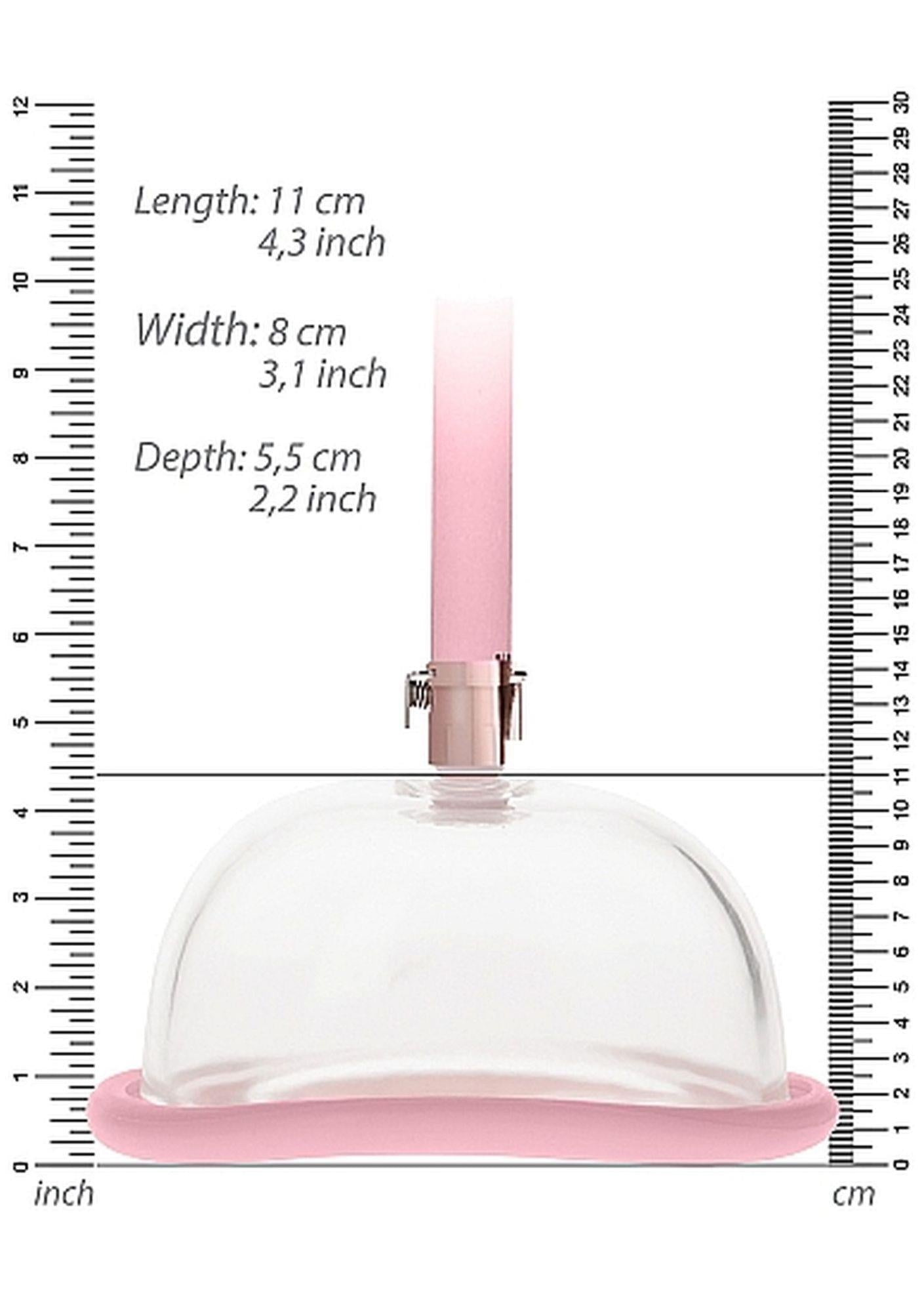 Pompă vaginală cu pompare Rose Gold