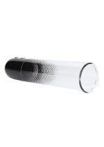 Pompă automată cu pompă Luv din silicon, neagră, 20 cm