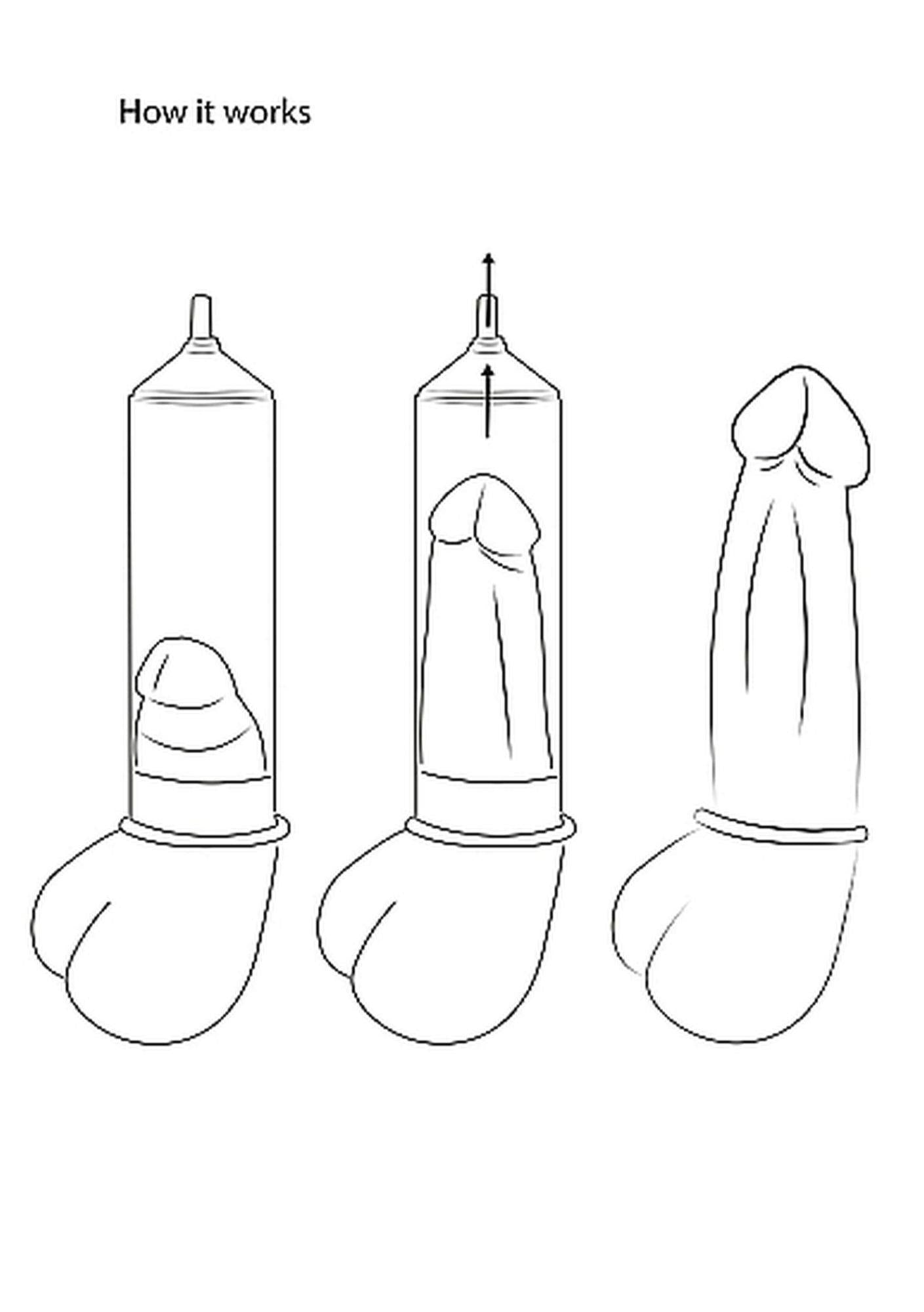 Pompă automată Pumped Luv transparentă 20 cm