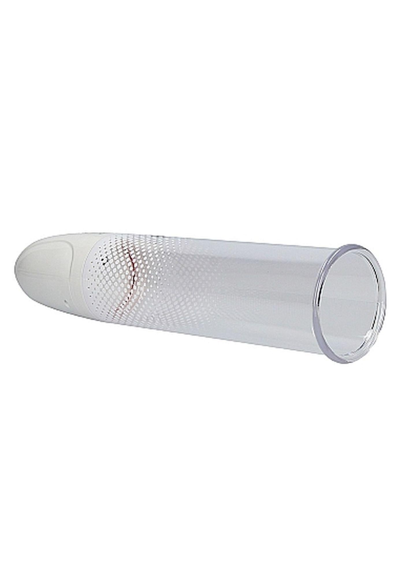Pompă de vid automată cu pompă, transparentă, USB, 20 cm